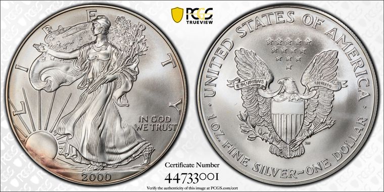 Cert 44733001 - Coin Image