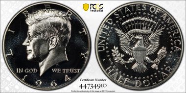 1964 50C Accented Hair PR66