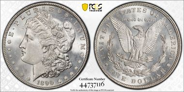 1890 $1 MS65