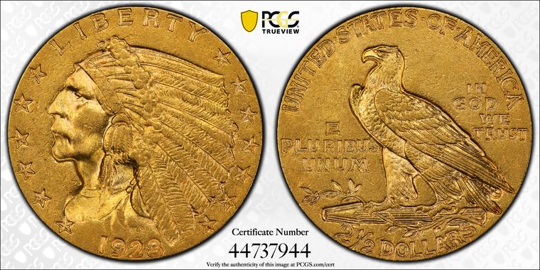 Cert 44737944 - Coin Image