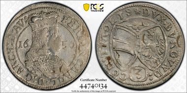 1650 3 Kr KM-852 Hall AU55