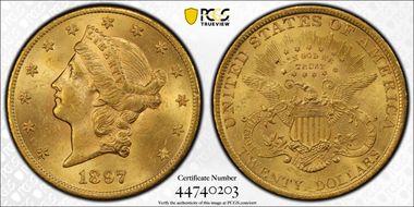 1897 $20 MS63