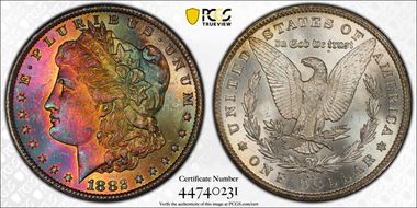 1882-CC $1 MS65+
