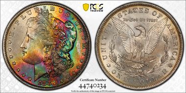 1883-O $1 MS65