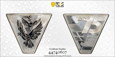 2020 € 10 Victoire Paix PR70DCAM