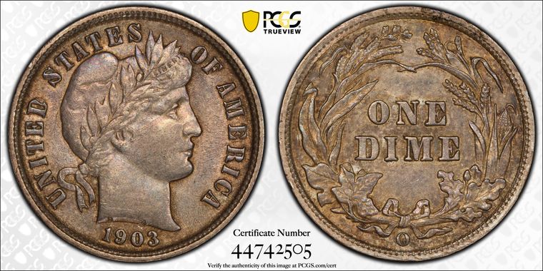 Cert 44742505 - Coin Image