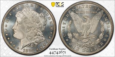 1880-S $1 MS66