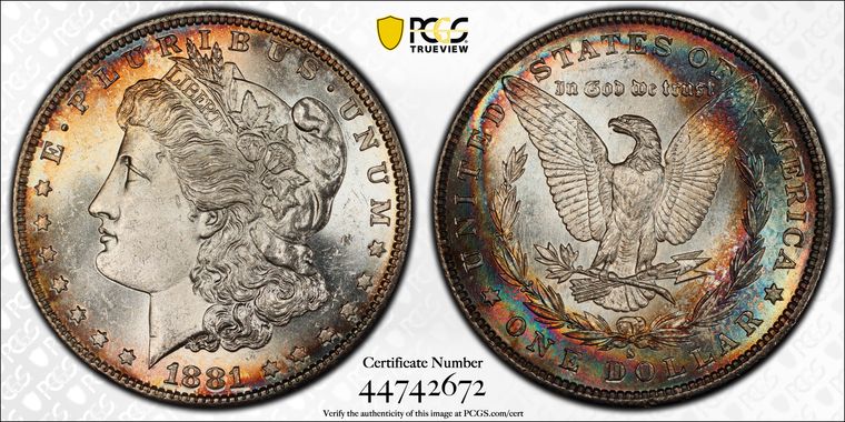 Cert 44742672 - Coin Image