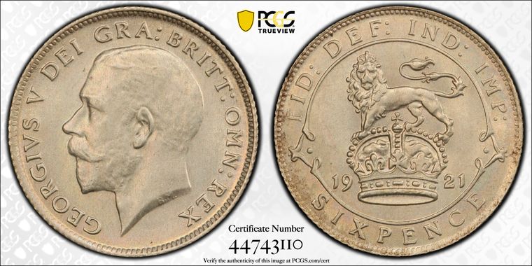 Cert 44743110 - Coin Image