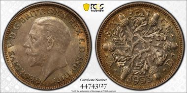 1933 6D S-4041 MS65