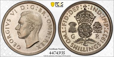 1937 Florin S-4081 PR64CAM