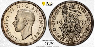 1937 Shil S-4082 English Rev PR66