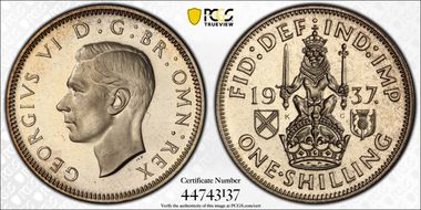 1937 Shil S-4083 Scottish Rev PR65