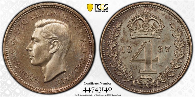 Cert 44743140 - Coin Image