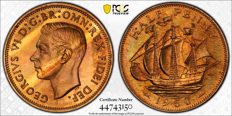 Cert 44743150 - Coin Image