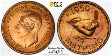 1950 1/4D S-4119 PR64RB