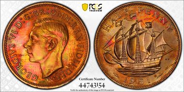 1951 1/2D S-4118 PR64RB