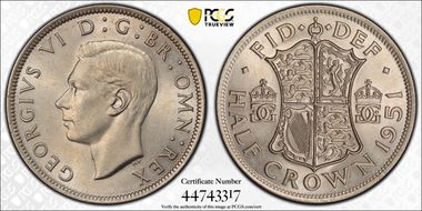 1951 1/2 Cr S-4106 MS65