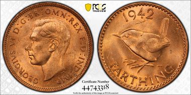 1942 1/4D S-4116 MS65RD