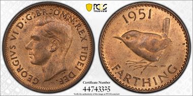 1951 1/4D S-4119 MS64RD