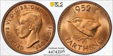 1952 1/4D S-4119 MS67RD