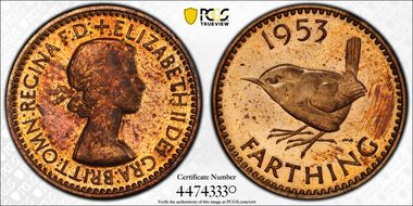 1953 1/4D S-4156 PR64RB