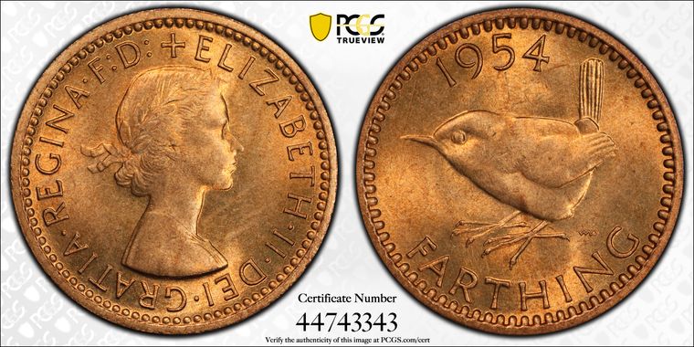 Cert 44743343 - Coin Image