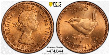 1955 1/4D S-4159 MS65RD