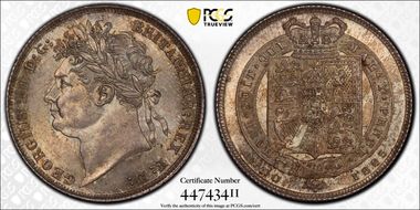 1825 Shil S-3811 Laur Head MS65