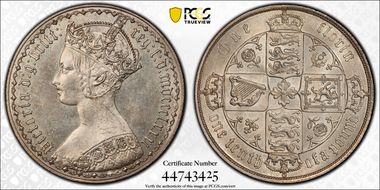 1881 Florin S-3900 MS63