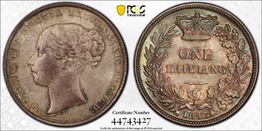 1843 Shil S-3904 MS63