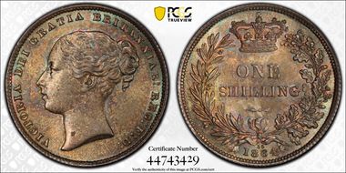 1864 Shil S-3905 MS64