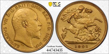 1902 1/2 Sov S-3974A Matte PR63