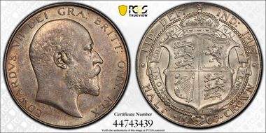 1907 1/2 Cr S-3980 MS62