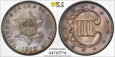 1852 3CS MS67+ 