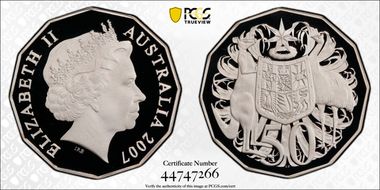 2007 50C Silver PR69DCAM