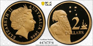 2006 $2 PR69DCAM
