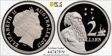 2017 $2 Silver PR69DCAM