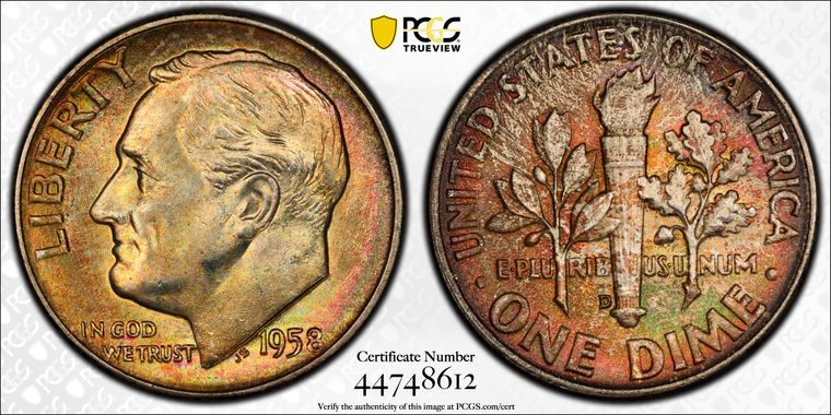 Cert 44748612 - Coin Image