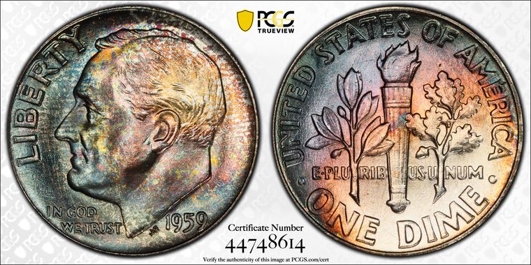 Cert 44748614 - Coin Image