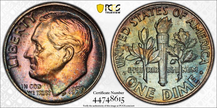 Cert 44748615 - Coin Image