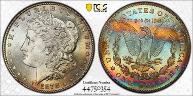 1878-S $1 MS63