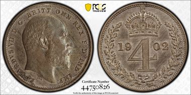 1902 4D S-3986 Matte PR65