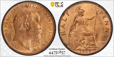 1903 1/2D S-3991 MS64RB