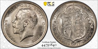1917 1/2 Cr S-4011 MS64