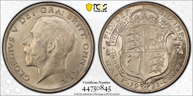 1922 1/2 Cr S-4021A MS63