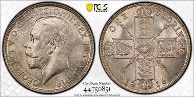 1916 Florin S-4012 MS64