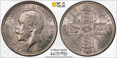 1918 Florin S-4012 MS62