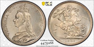 1887 Crown S-3921 MS63