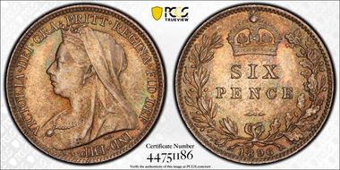 1896 6D S-3941 MS65